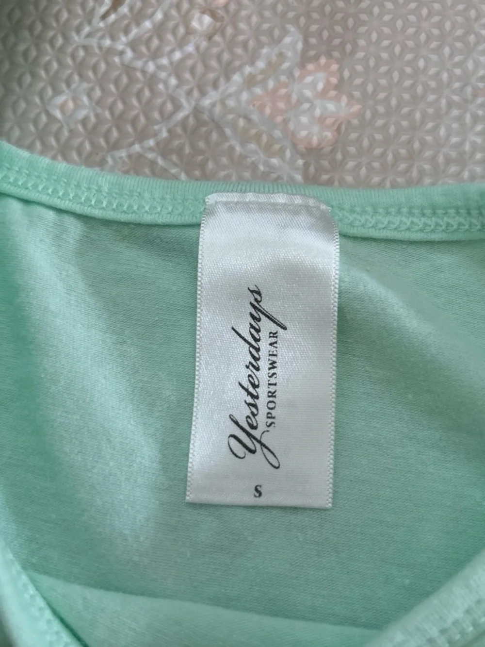 Mint Green Hanalei Bay Mermaid Tank Top - Kauai Print